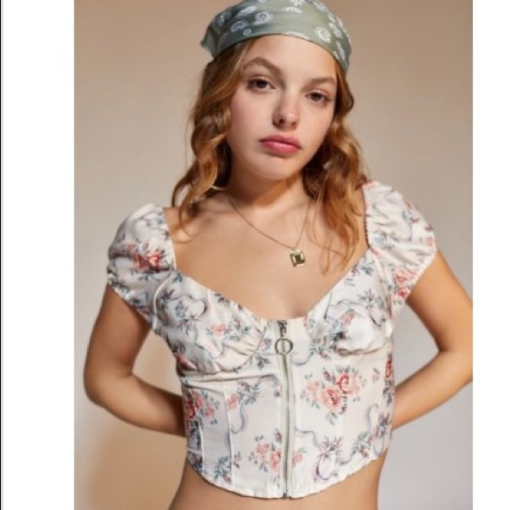 Corset crop top